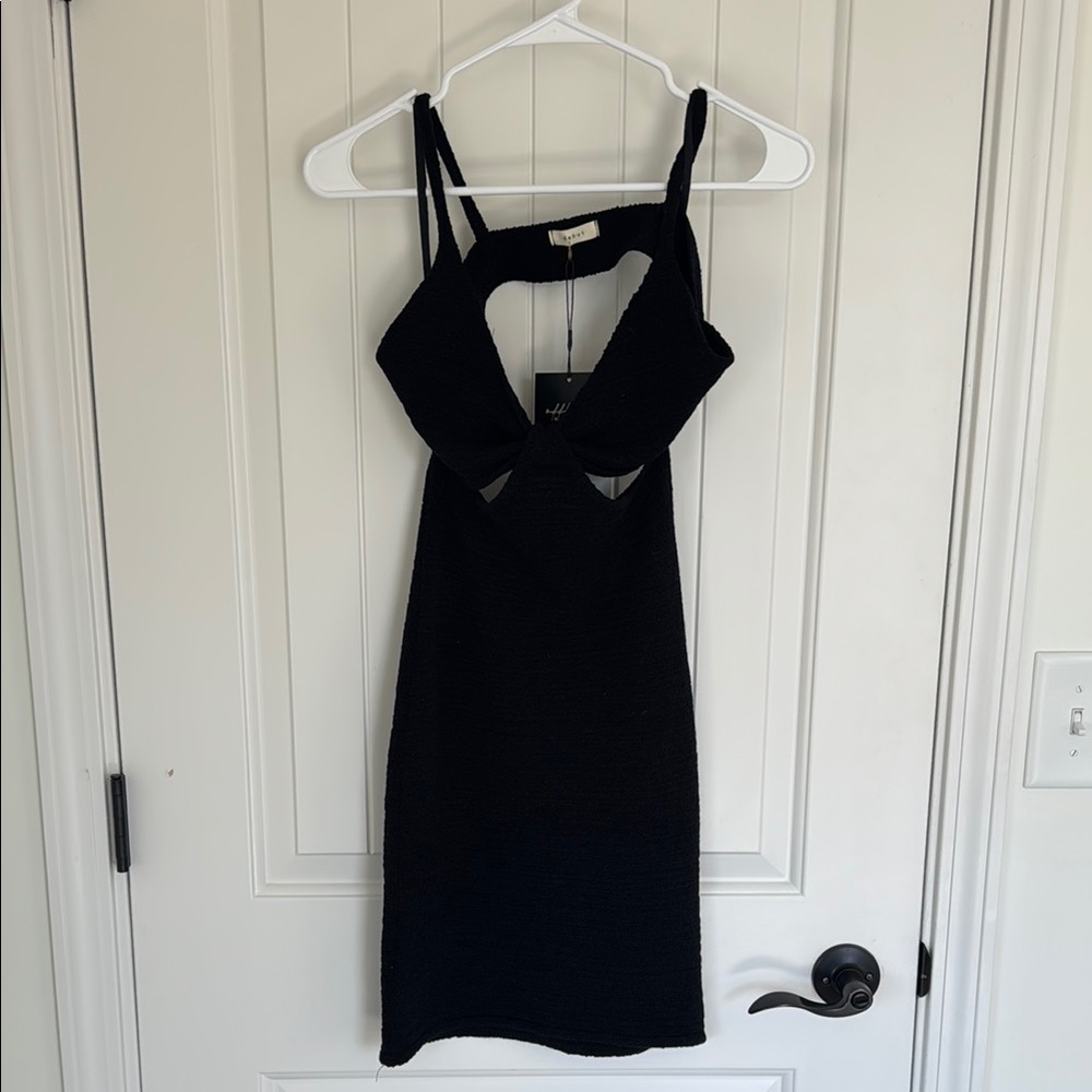 Black Cut-Out Dress